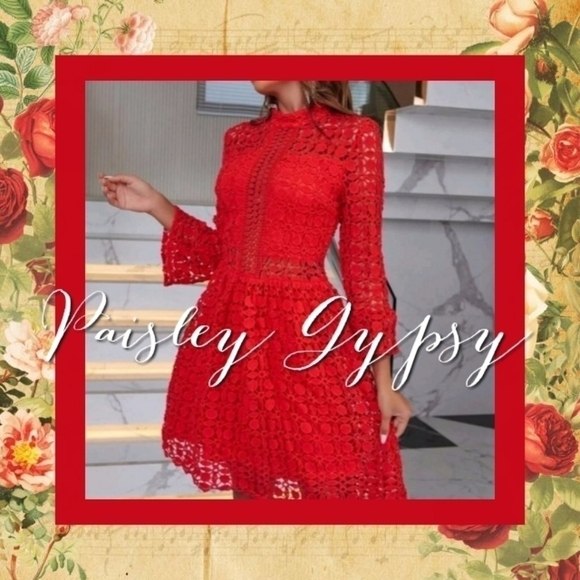 PREMIUM BRANDED LACE DRESS - Picture 2 of 13